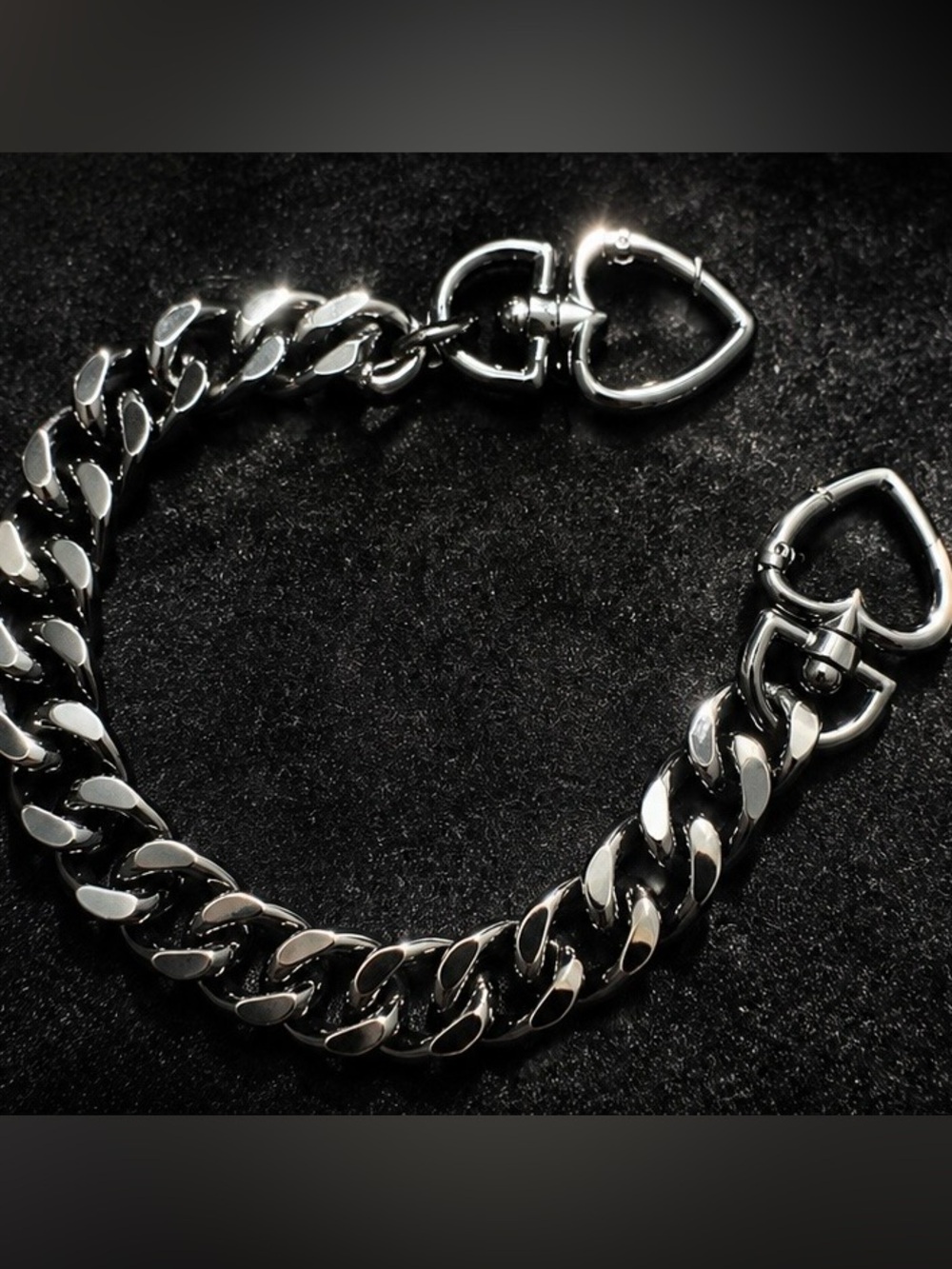Gun Metal Silver Purse Chain or Phone Chain
